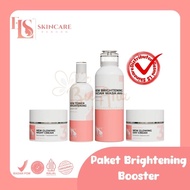 Brightening Booster Facial Wash Toner DAY Cream Night Cream Skin Brightening By LS Skincare