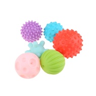 Super Durable 6 Pack Sensory Balls for KidsMassage Soft & Textured Balls Set Develop Kids Tactile Se