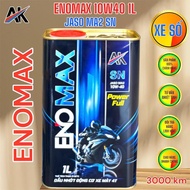 AK LUBE ENOMAX 10W40 API SN JASO MA2 Motorcycle Lubricant – 4T Synthetic Technology Lubricant Helps 