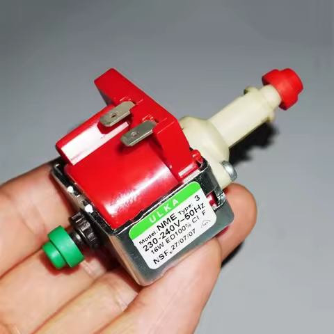 Italy ULKA AC220V 230V 16W Original Mini Electromagnetic Pump Coffee Machine Self-priming Water Stea