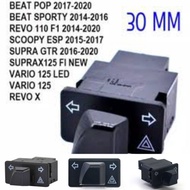 SEN SWITCH + HAZARD 30MM