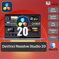 DaVinci Resolve Studio 20 MacOS – Pro video editing & color grading with advanced post-production to