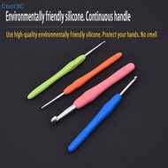 Cool3C Ergonomic Multi Colour Crochet Hooks Yarn Knitting Needles 2-8mm With For Case T 87HA Random 