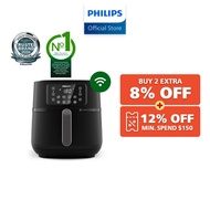 PHILIPS 7.2L 16-in-1 Digital Airfryer XXL 5000 Series Connected - HD9285/91, Bake, Dehydrate, Ferment, Stew, Confit ++
