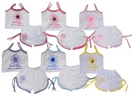 3 SET BLOOM SUNFLOWER WHITE TERNO for BABY GIRLS 0-12 months