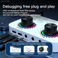 camp Portable Live Sound Card Sound Effects Machine With 4 Sound Effect for Live