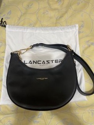 Lancaster Paris Black Shoulder Bag