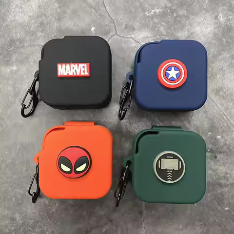 Beast Kingdom Marvel Earphone Case for CMF by Nothing Buds Pro 2 Silicone Wireless Earbuds Charging 