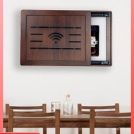 Signal Box Decorative Box Cover Box Circuit Breaker Pure Solid Wood Decoration WIFI Covering Multime