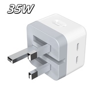 35W Fast Charger USB-C Adapter  – Compatible with iPhone 11–17 Pro Max 20W Data cable