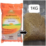 BERAS PERANG ECOBROWN'S STEAM BROWN RICE (REPACK)