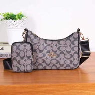 Coach Lightweight Women Crossbody Phone Bag Small Messenger Shoulder Bag Cash Handbag Wallet Purse