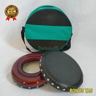 Tam karbon tam donat 22cm tamtung stel Hadroh bonus tas