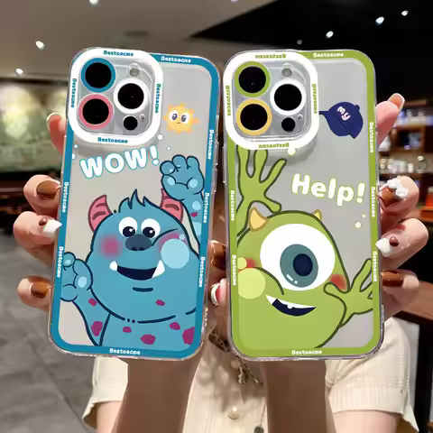 New Cute Monsters Phone Case For VIVO Y28 V30e Y75 Y03 Y36 Y100 Y17s Y76 Y22s Y16 Y50 Y21 Y20 V29 V2