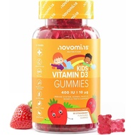 Kids Vitamin D Gummies - 3 Month ply - 400 IU Vitamin D3 - Alternative to Vitamin D3 Tablets & Spray