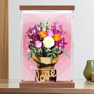 [Acrylic Anti-dust Box] Suitable for Lego 10342 Pinky Bouquet Acrylic Display Box Transparent Anti-d