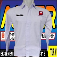 KEMEJA 1 pocket CIMB shirt niaga shirt CIMB niaga uniform CIMB niaga Pdh CIMB niaga work shirt CIMB 