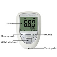 3 in 1 Multi-function Uric Acid Test Meter Blood Glucose Monitor Cholesterol Analyzer ZT7D