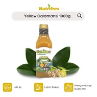 Nutrifres Yellow Calamansi Fruit Juice Concentrate/Cordial Calamansi Juice (1000g)