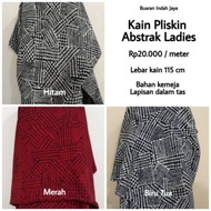 Women's Abstract Pliskin Fabric