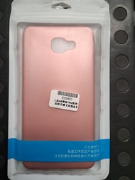 三星Samsung A9手機軟殼(玫瑰金)連全新保護貼