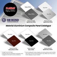 ALUMINIUM COMPOSITE PANEL (ACP) 4MM 1FEET X 2FEET - 2PCS