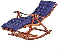 Zero Gravity Lounge Chair, Zero Gravity Chair Lightweight Rocking Chair with Cushion Armchair, Foldable Comfortable Curved Backrest Lounge Chair for Garden Patio Reclining Chairs (Color : Purpl Lounge