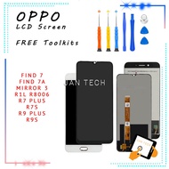 LCD Screen Oppo Find 7 7A Mirror 3 R1L R8006 R7S R7 R9 R9S Plus