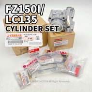ORIGINAL 🔥YAMAHA FZ150I / LC135 CYLINDER SET (KIT8) 3C1-ECYL1-10 CYLINDER BLOCK SET BLOK FZ 150 I LC