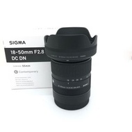 新淨行貨 Sigma 18-50mm F2.8 DC DN For Sony