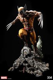 XM Studios Premium Collectibles《 X戰警 金鋼狼 》1/4比例 休傑克曼 羅根 褐色戰衣