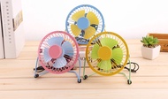 Colourful USB Metal Fan USB Mini Fan USB Table Fan Portable Mini Fan Portable USB Fan Kipas Mini Kip
