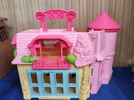 kitty 手提 大玩具屋別墅  娃娃屋 10