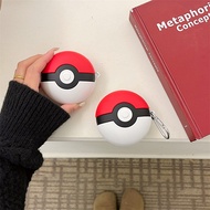 Case for Beats Fit Pro Cartoon Pokéball Cute Beats Fit Pro Clear Soft Case Compatible with Beats Fit