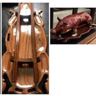 Hardwood lechon tray