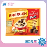 ENERGEN VANILLA TOPPING BENG-BENG BALLS RENCENG contains 10 pcs FREE 1 pcs