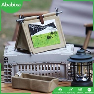 [Ababixa] Desk Calendar 2024, Desk Top Calendar, Camping Tent Calendar, Standing Monthly Calendar for Living Room