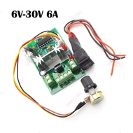 DC 6V-30V CCM6N PWM 12V DC Motor Speed Controller 6A 12V 24v Positive Inversion Switch Controlling  