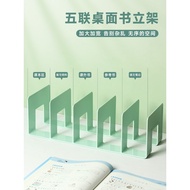 Book Stand Shelf Reading Shelf Book Clip Desktop Fixed Book Storage Handy Tool Shelf Shelf Partition