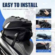 Waterproof Motorcycle Tail Bag - Multifungsi Beg Ekor Besar Kapasiti, Untuk Motosikal Rider防水摩托大容量尾包