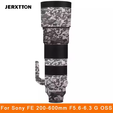 For Sony 200 600 Lens Skin Anti-Scratch Camera Vinly Wrap Sticker Body Protective Film Decal FE 200-