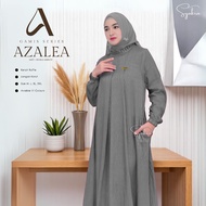 Azalea Premium Crinkle Airflow DressSyakira Luxurious Cream FoldablePOLOS