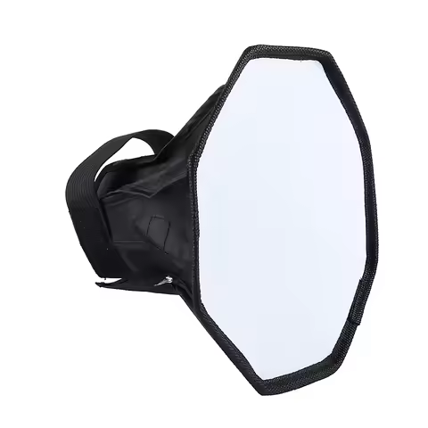 PULUZ 20cm Foldable Octagon Flash Light Softbox Flash Light Diffuser Universal