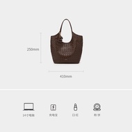ELLE(Elle) | Woven Tote Bag Large Capacity
