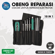 Obeng Set Reparasi Laptop Komputer PC Elektronik 10 in 1