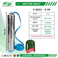 MOTORCYCLE WATER PUMP ONLY 4 INCH SATELLITE PUMP 4 hp - 220V - 3KW - SUBMERSIBLE PUMP