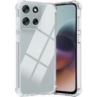 Phone Casing For Moto G86 G86 5G Case Airbag Soft Silicone Clear Shockproof Cover For Motorola MotoG