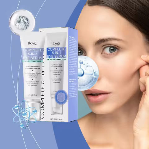 Collagen 5 in 1 Eye Cream Firming Lifting Fade Fine Lines Improve Skin Elasticity Under Eye Nourishi