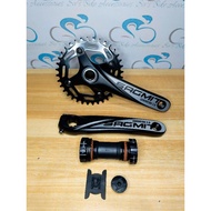 Sagmit Generation 3.0 Crankset Hollowtech 1x / 1By For Mountain Bike MTB