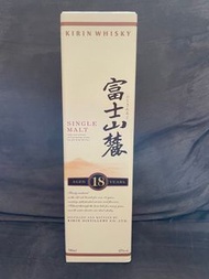 日本威士忌 - 富士山麓 18年 單一麥芽威士忌
